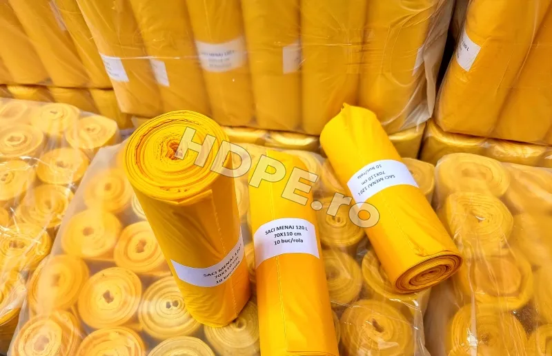 role saci menajeri 120 L galben