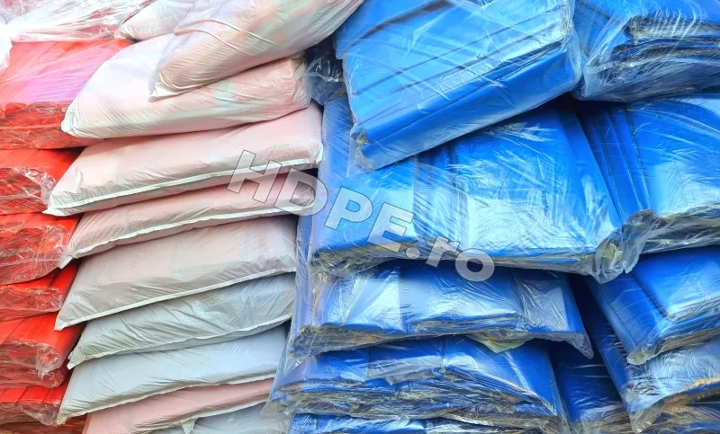 SACOSE LDPE 10 KG PLASTIC FOARTE GROS 50 MICRONI