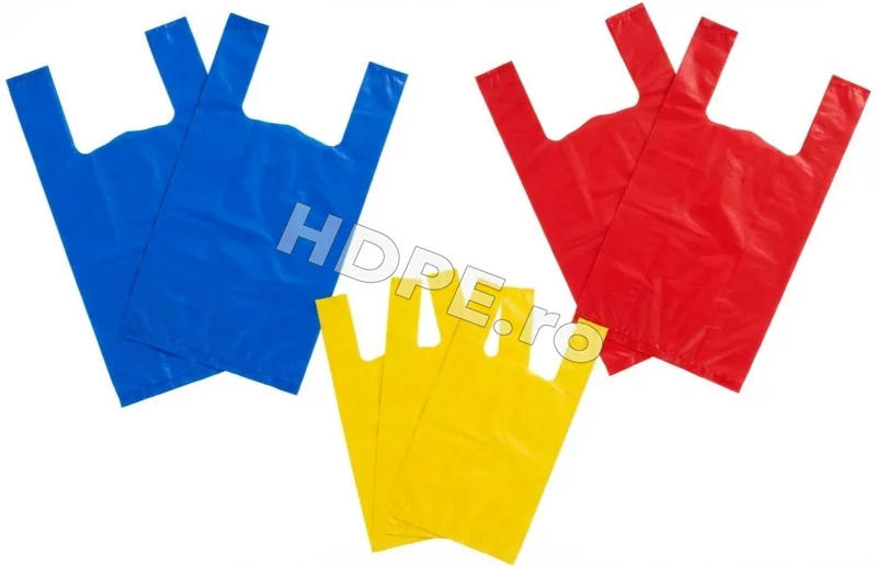 Producator sacose cu maner din plastic