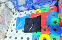 pungi maieu 4 kg negre plastic